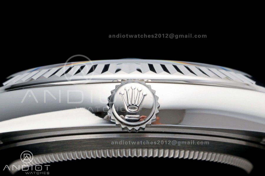 DateJust 41 126334 EWEF 1:1 Best Edition Green Ombre Dial on Jubilee Bracelet A3235