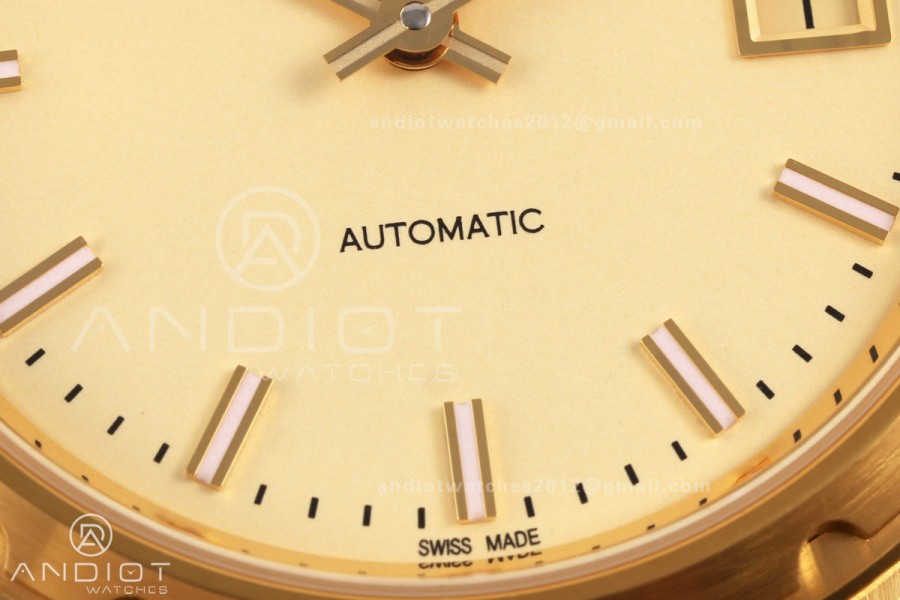 Historiques 4200H/222A-B934 YG PPF 1:1 Best Edition Gold Dial On YG Bracelet A2455