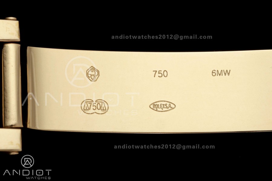GMT Master II 126718 GRNR Gain Weight QF 1:1 Black Dial On YG Jubilee Bracelet SH3285 CHS (Free Sprung)