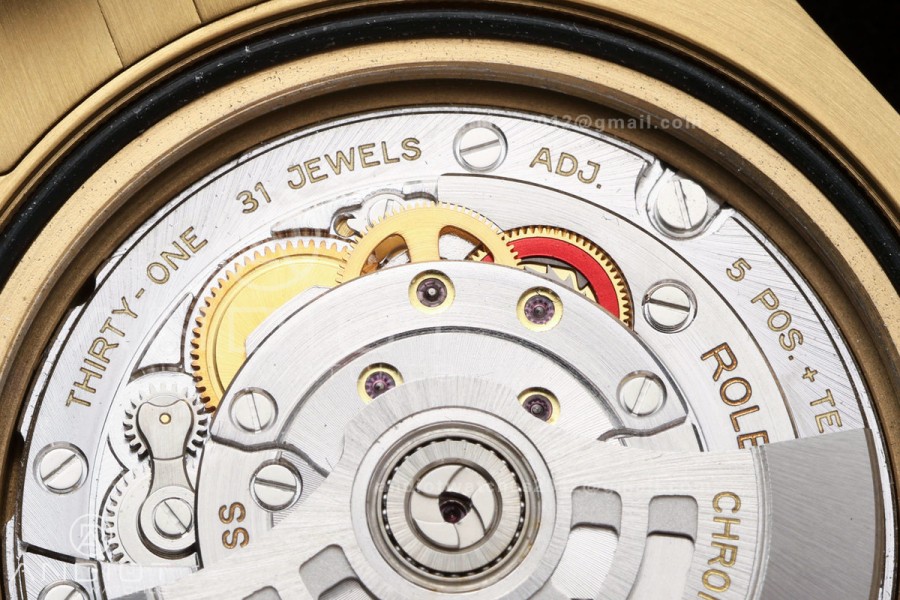GMT Master II 126718 GRNR Gain Weight QF 1:1 Tiger Iron Dial On YG Jubilee Bracelet SH3285 CHS (Free Sprung)