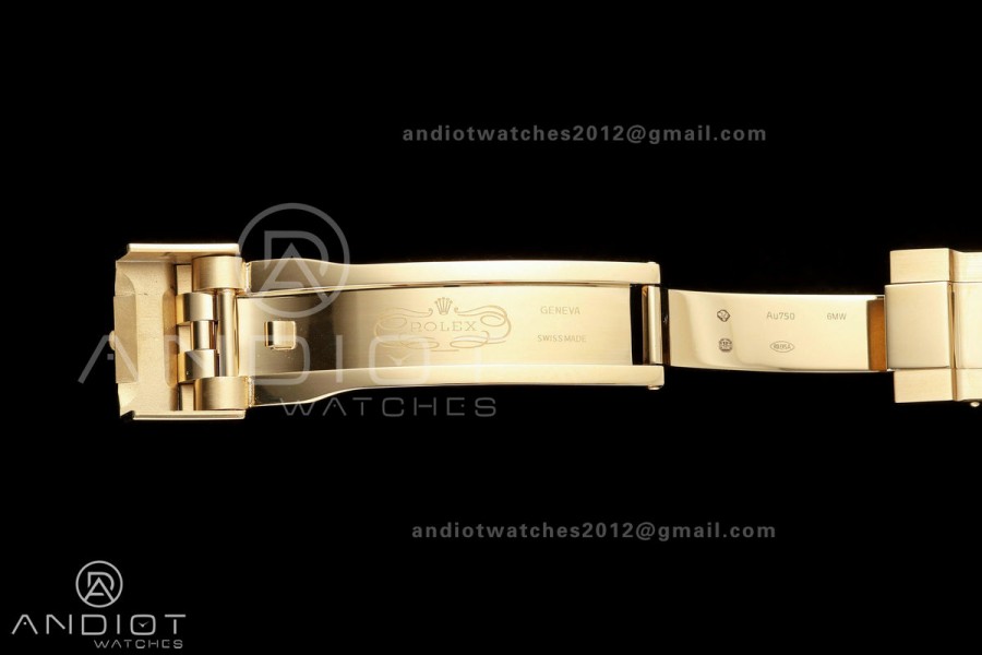 GMT Master II 126718 GRNR Gain Weight QF 1:1 Tiger Iron Dial On YG Jubilee Bracelet SH3285 CHS (Free Sprung)
