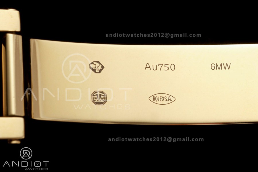 GMT Master II 126718 GRNR Gain Weight QF 1:1 Tiger Iron Dial On YG Jubilee Bracelet SH3285 CHS (Free Sprung)