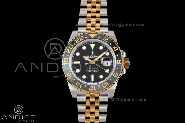 GMT-Master II 126713 GRNR Gain Weight QF 1:1 On Bl...