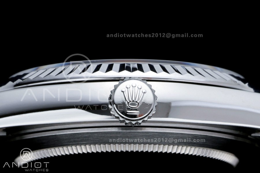 DateJust 41mm 126334 904 SS QF V2 1:1 Green Ombre Dial Stick Marker On Oyster Bracelet SH3235 (Free Sprung)