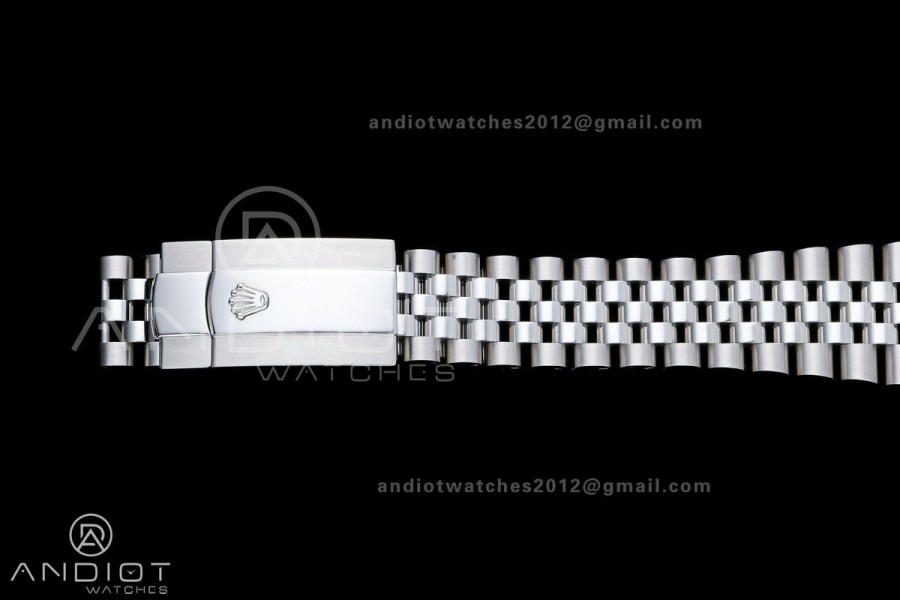DateJust 41mm 126334 904 SS QF V2 1:1 Green Ombre Dial Stick Marker On Jubilee Bracelet SH3235 (Free Sprung)