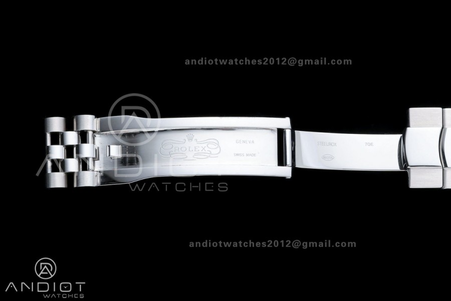 DateJust 41mm 126334 904 SS QF V2 1:1 Green Ombre Dial Stick Marker On Jubilee Bracelet SH3235 (Free Sprung)