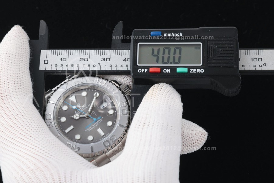 Yacht-Master 126622 904L QF 1:1 Best Edition Rhodium Dial On 904L SS Bracelet SH3235 (Free Sprung)