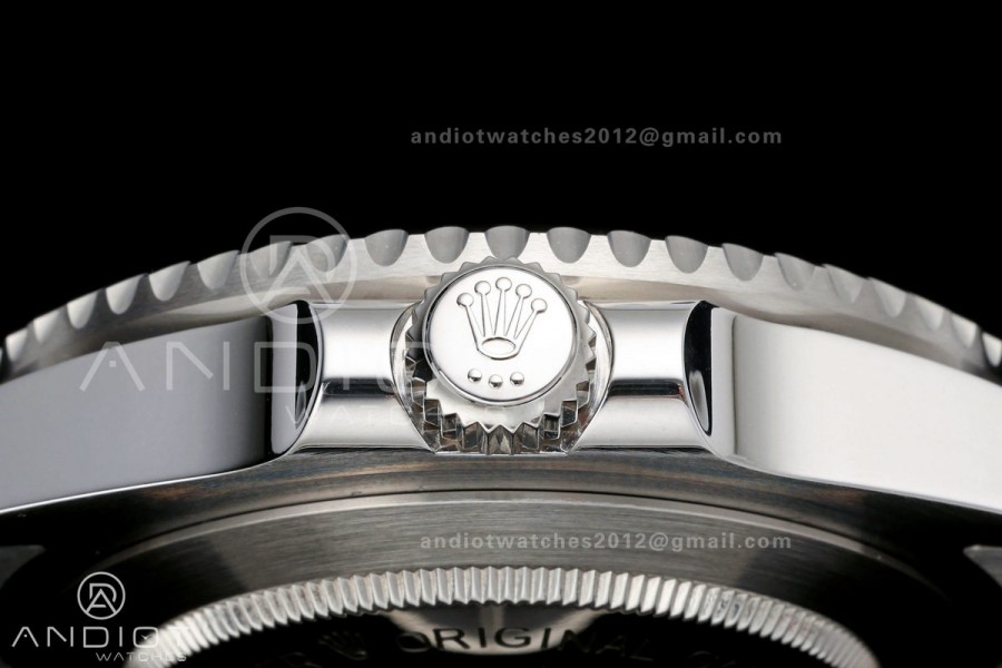 Sea-Dweller 126600 43mm 904L SS QF 1:1 Best Edition Black Dial On Oyster Bracelet SH3235 (Free Sprung)