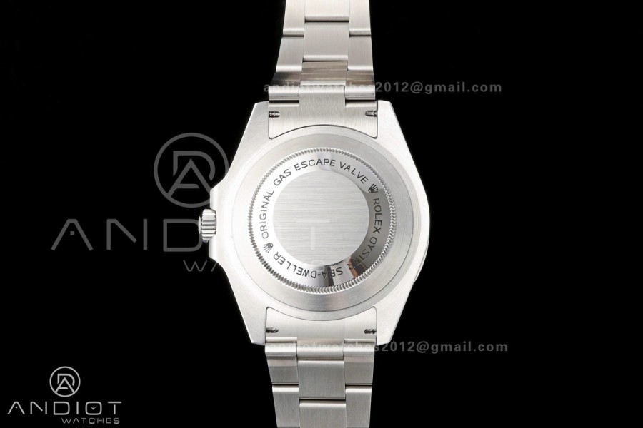 Sea-Dweller 126600 43mm 904L SS QF 1:1 Best Edition Black Dial On Oyster Bracelet SH3235 (Free Sprung)
