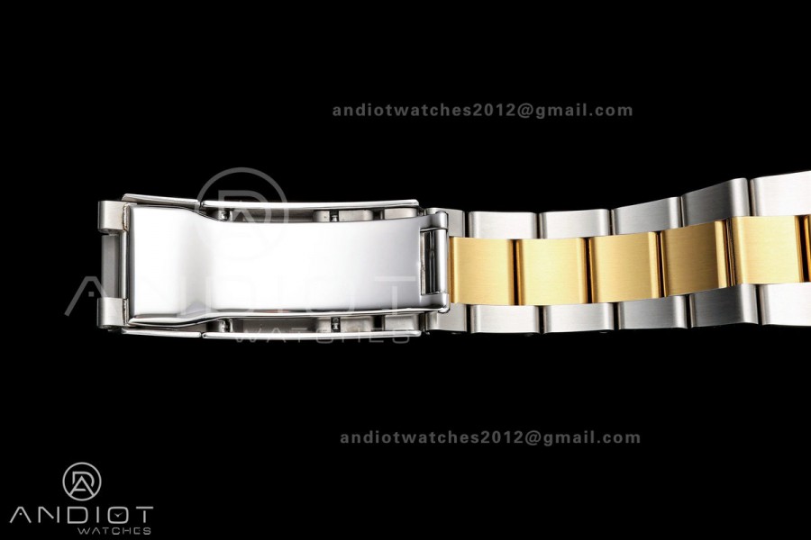 Sea-Dweller 126600 43mm 904L SS/YG QF 1:1 Best Black Dial On Oyster Bracelet SH3235 (Free Sprung)