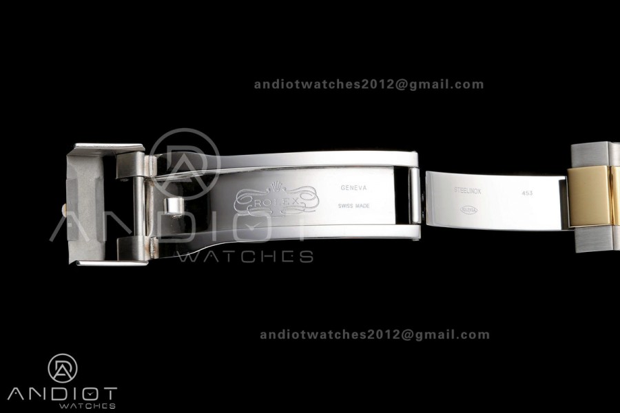Sea-Dweller 126600 43mm 904L SS/YG QF 1:1 Best Black Dial On Oyster Bracelet SH3235 (Free Sprung)