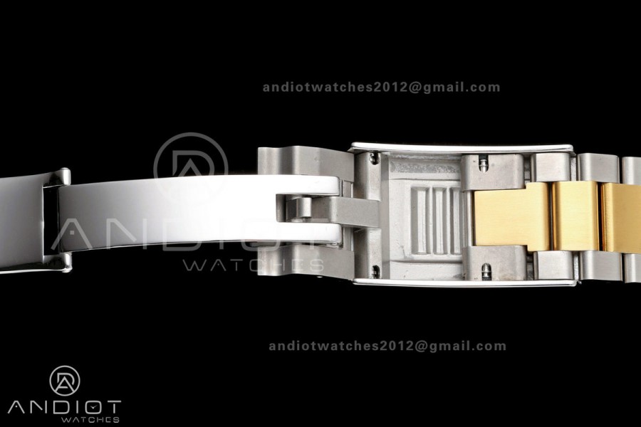 Sea-Dweller 126600 43mm 904L SS/YG QF 1:1 Best Black Dial On Oyster Bracelet SH3235 (Free Sprung)