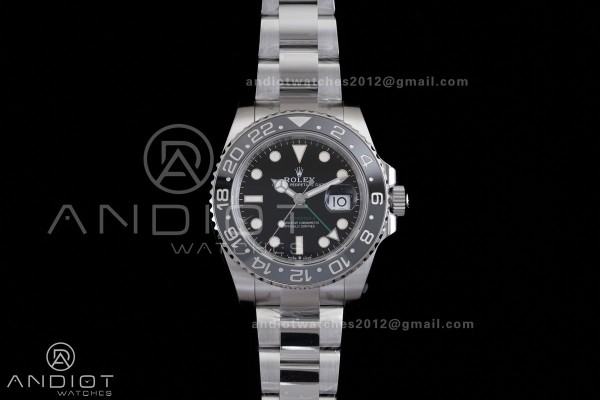 GMT-Master II 126710 GRNR Black/Gray Ceramic VSF B...
