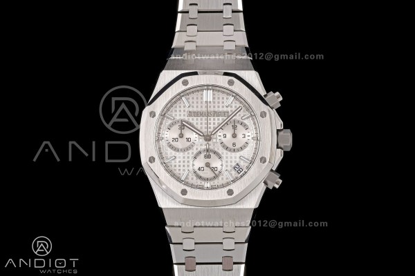 Royal Oak Chrono 26240 SS ZF 1:1 Best Edition Whit...