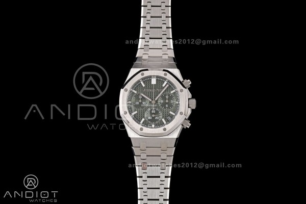 Royal Oak Chrono 26240 SS ZF 1:1 Best Edition Gree...