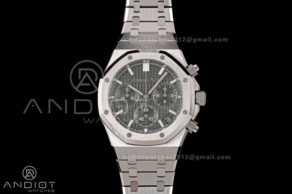 Royal Oak Chrono 26240 SS ZF 1:1 Best Edition Gree...
