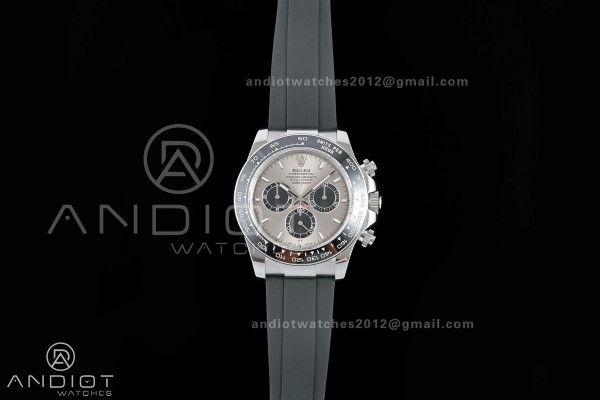 Daytona 126519 Gain Weight ZF 1:1 Best Edition Gray Dial black Subdial On Oysterflex Strap SH4131