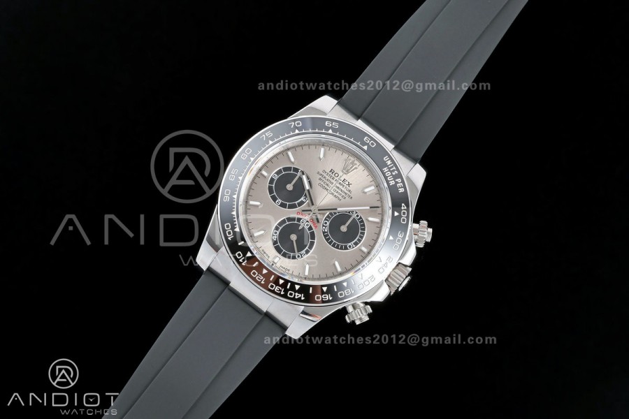 Daytona 126519 Gain Weight ZF 1:1 Best Edition Gray Dial black Subdial On Oysterflex Strap SH4131