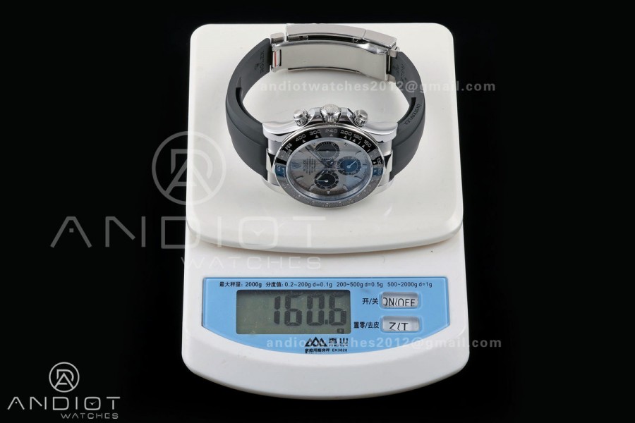 Daytona 126519 Gain Weight ZF 1:1 Best Edition Gray Dial black Subdial On Oysterflex Strap SH4131