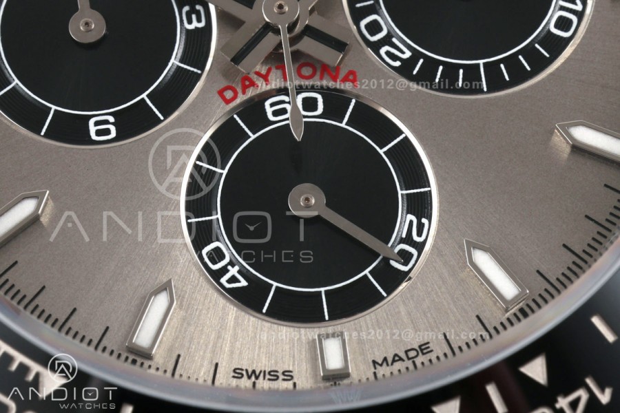 Daytona 126519 Gain Weight ZF 1:1 Best Edition Gray Dial black Subdial On Oysterflex Strap SH4131