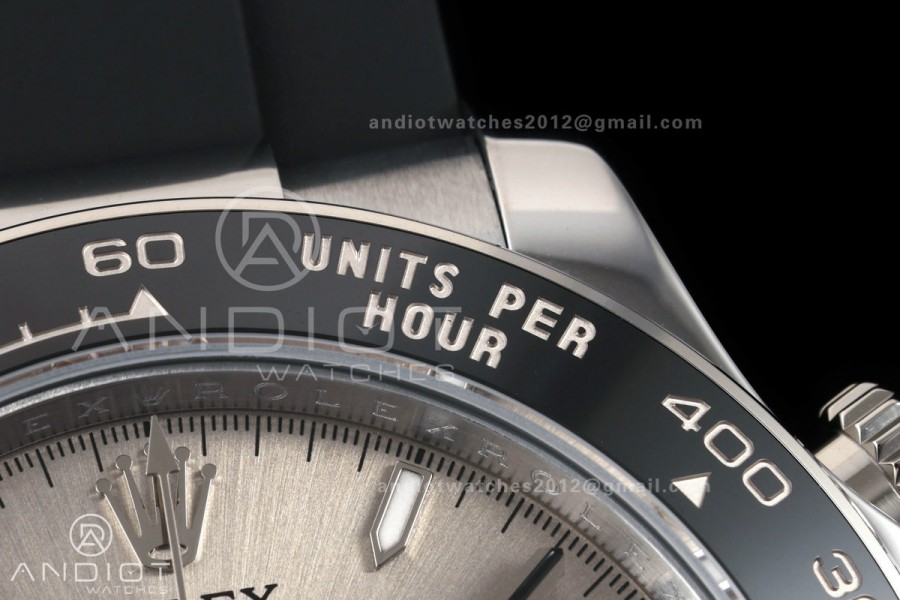 Daytona 126519 Gain Weight ZF 1:1 Best Edition Gray Dial black Subdial On Oysterflex Strap SH4131