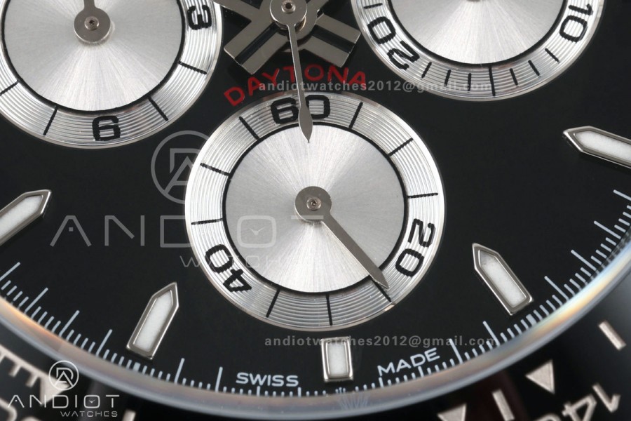Daytona 126519 Gain Weight ZF 1:1 Best Edition Black Dial Silver Subdial On Oysterflex Strap SH4131