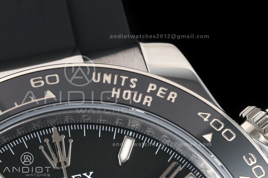 Daytona 126519 Gain Weight ZF 1:1 Best Edition Black Dial Silver Subdial On Oysterflex Strap SH4131