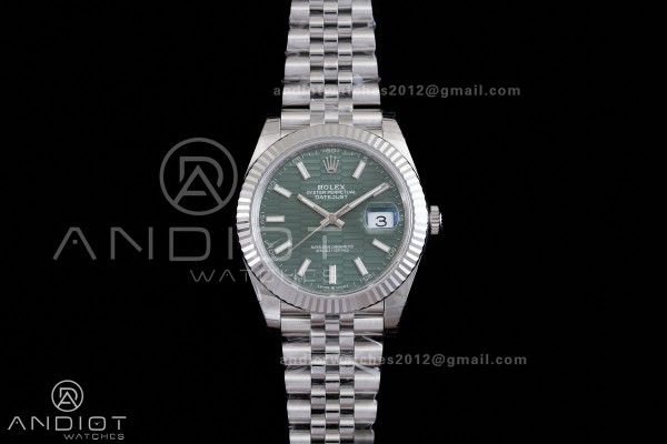 DateJust 41 126334 904L SS VSF 1:1 Best Edition Gr...