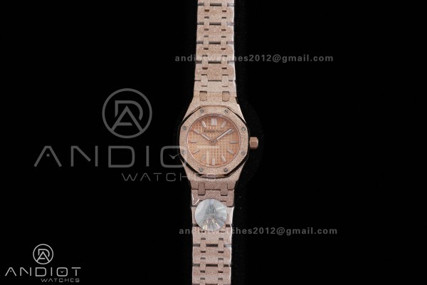 Royal Oak 23mm Frosted RG MF 1:1 Best Edition RG D...