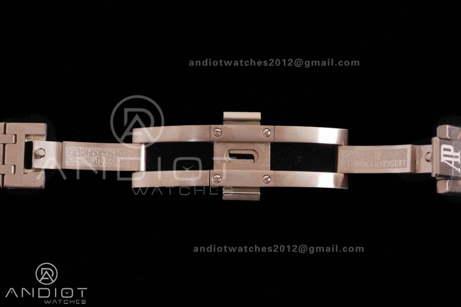 Royal Oak 23mm Frosted RG MF 1:1 Best Edition RG Dial on RG Bracelet Quartz