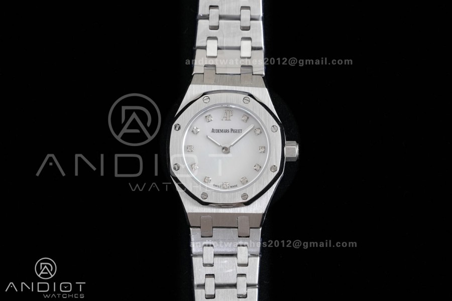 Royal Oak  23mm MF 1:1 Best Edition Mop Dial on SS Bracelet Quartz