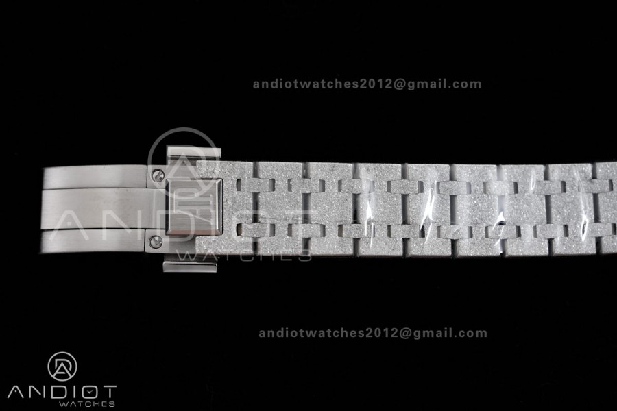 Royal Oak 23mm Frosted SS MF 1:1 Best Edition Gray Dial on SS Bracelet Quartz