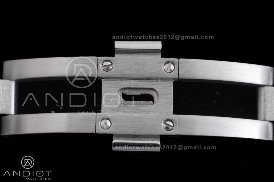 Royal Oak 23mm Frosted SS MF 1:1 Best Edition White Dial on SS Bracelet Quartz