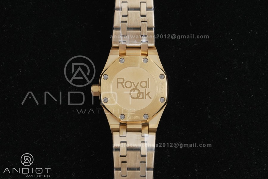 Royal Oak 23mm YG MF 1:1 Best Edition Mop Dial on YG Bracelet Quartz