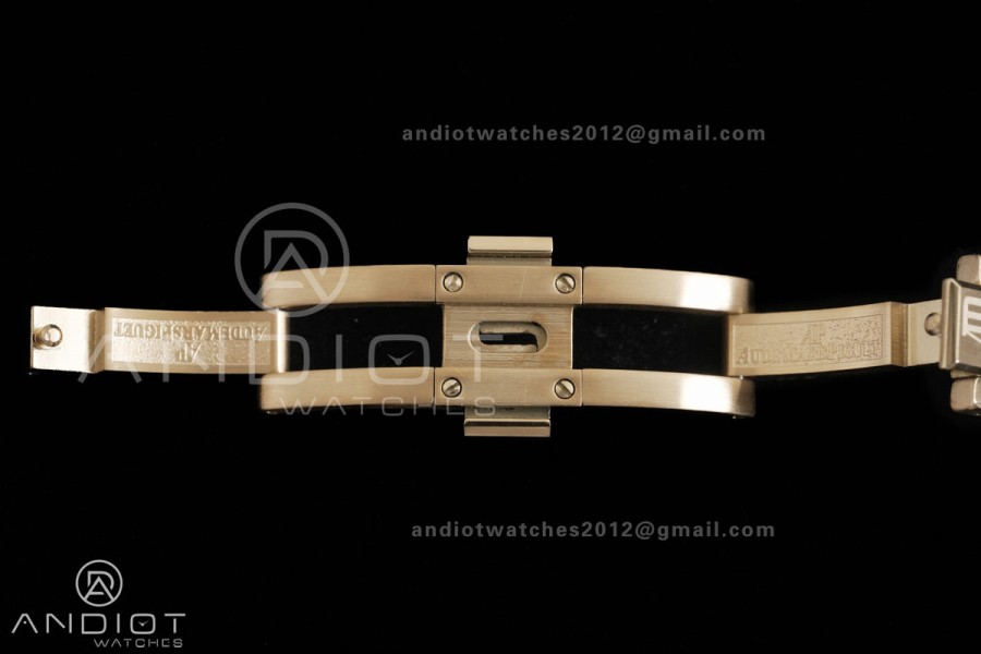 Royal Oak 23mm Frosted YG MF 1:1 Best Edition YG Dial on YG Bracelet Quartz