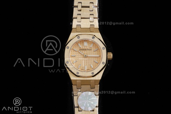 Royal Oak 23mm YG MF 1:1 Best Edition YG Dial on Y...