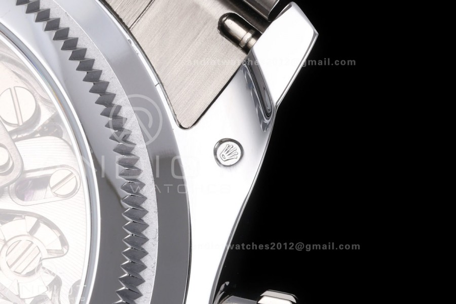 Daytona 126506 QF 1:1 Best Edition Ice Blue Dial on SS Bracelet JH4131 Free Sprung (Weighted)