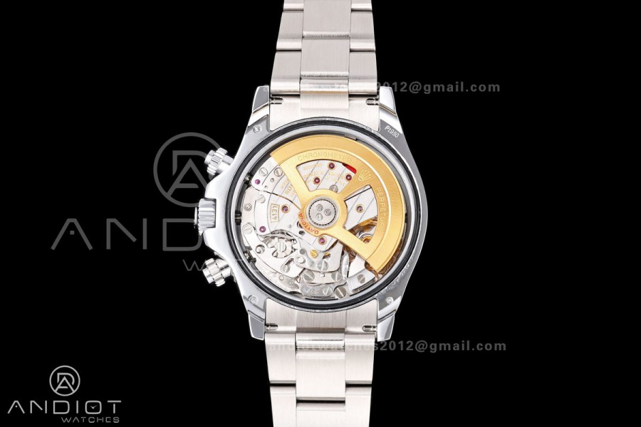 Daytona 126506 QF 1:1 Best Edition Ice Blue Dial on SS Bracelet JH4131 Free Sprung (Weighted)