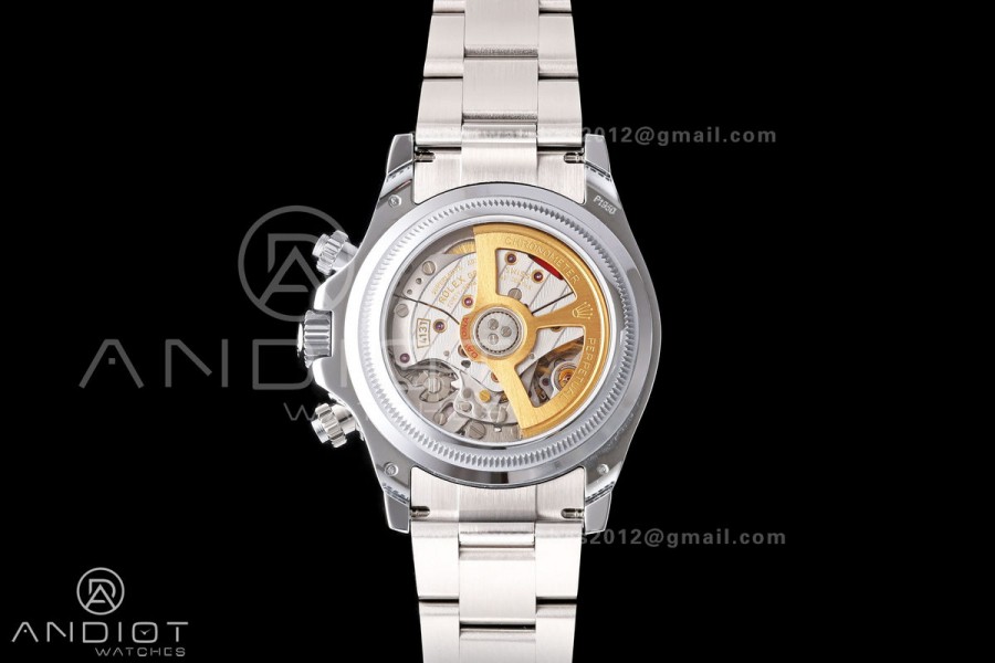 Daytona 126506 QF 1:1 Best Edition Ice Blue Dial on SS Bracelet JH4131 Free Sprung (Weighted)