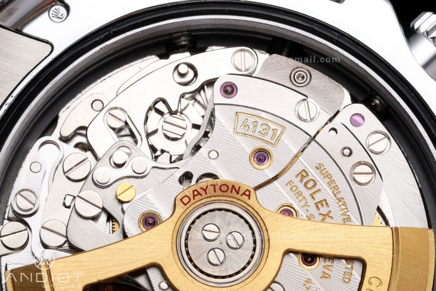 Daytona 126506 QF 1:1 Best Edition Ice Blue Crystal Dial on SS Bracelet JH4131 Free Sprung (Weighted)