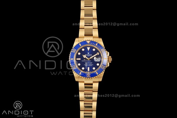 Submariner 41mm 126618 LB Blue Ceramic 904L Steel QF 1:1 Best Edition JH3235 Free Sprung