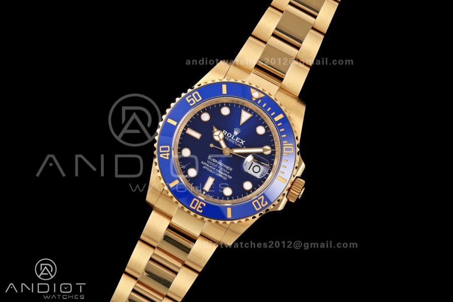 Submariner 41mm 126618 LB Blue Ceramic 904L Steel QF 1:1 Best Edition JH3235 Free Sprung