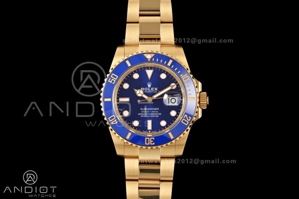 Submariner 41mm 126618 LB Blue Ceramic 904L Steel QF 1:1 Best Edition JH3235 Free Sprung