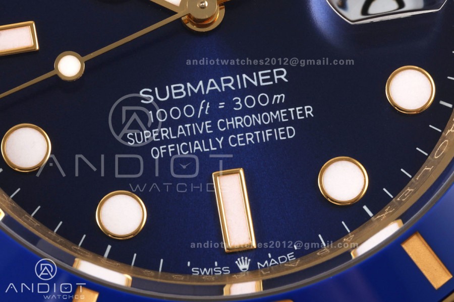 Submariner 41mm 126618 LB Blue Ceramic 904L Steel QF 1:1 Best Edition JH3235 Free Sprung