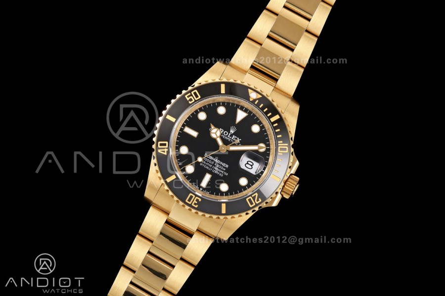 Submariner 41mm 126618 LN Black Ceramic 904L Steel QF 1:1 Best Edition JH3235 Free Sprung