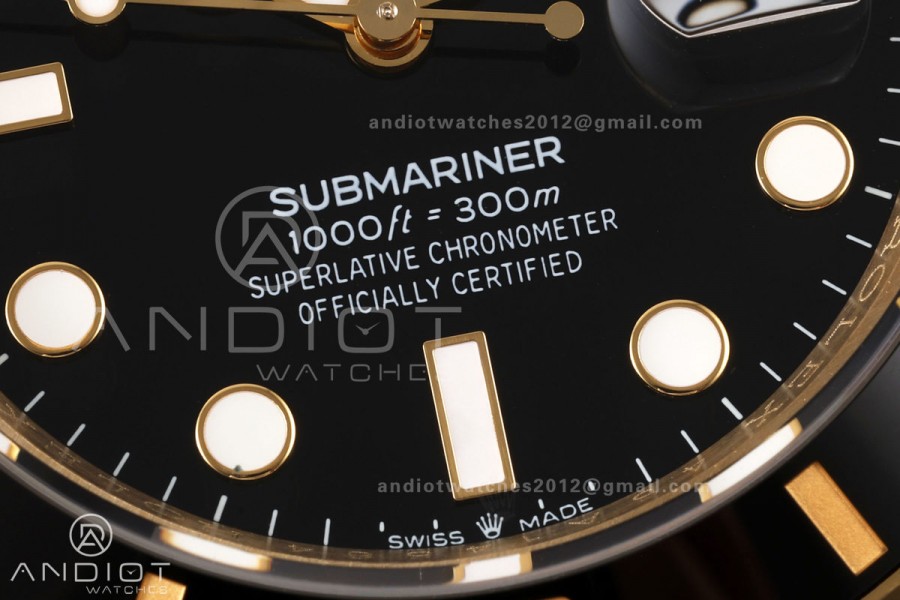 Submariner 41mm 126618 LN Black Ceramic 904L Steel QF 1:1 Best Edition JH3235 Free Sprung