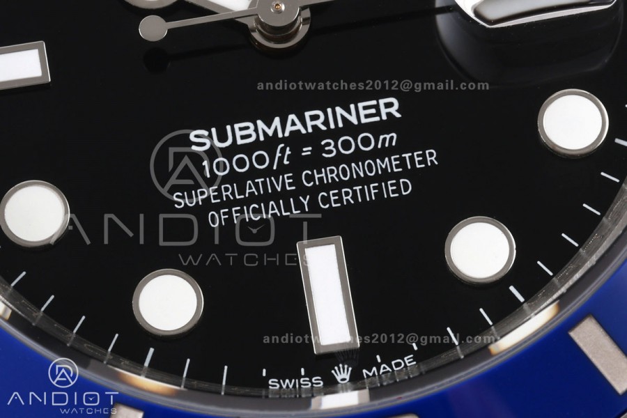 Submariner 41mm 126619 LB Blue Ceramic 904L Steel QF 1:1 Best Edition JH3235 Free Sprung