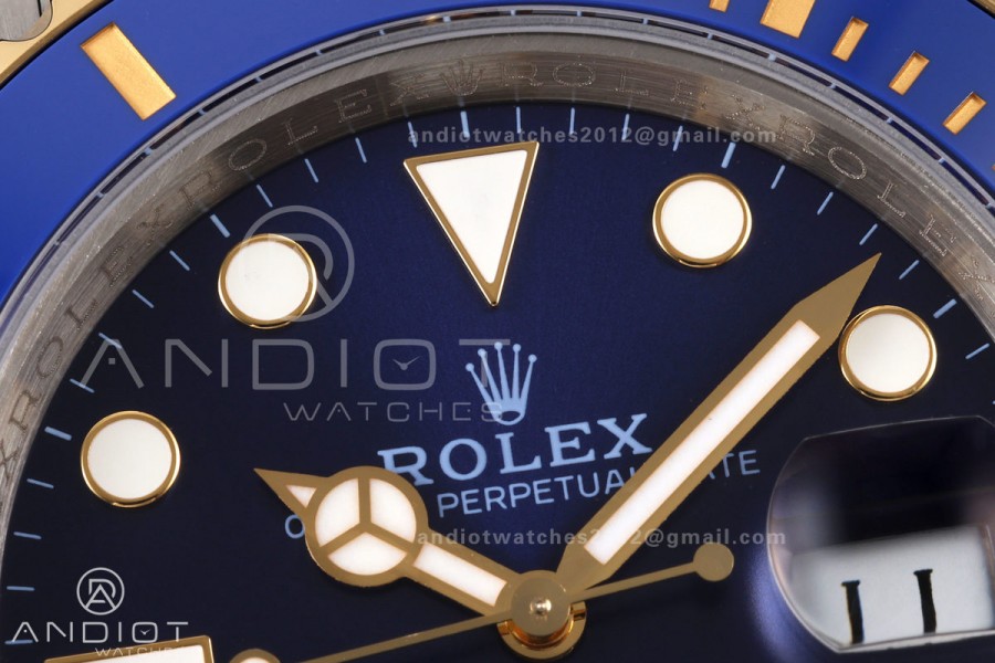 Submariner 41mm 126613 LB Blue Ceramic 904L Steel QF 1:1 Best Edition JH3235 Free Sprung