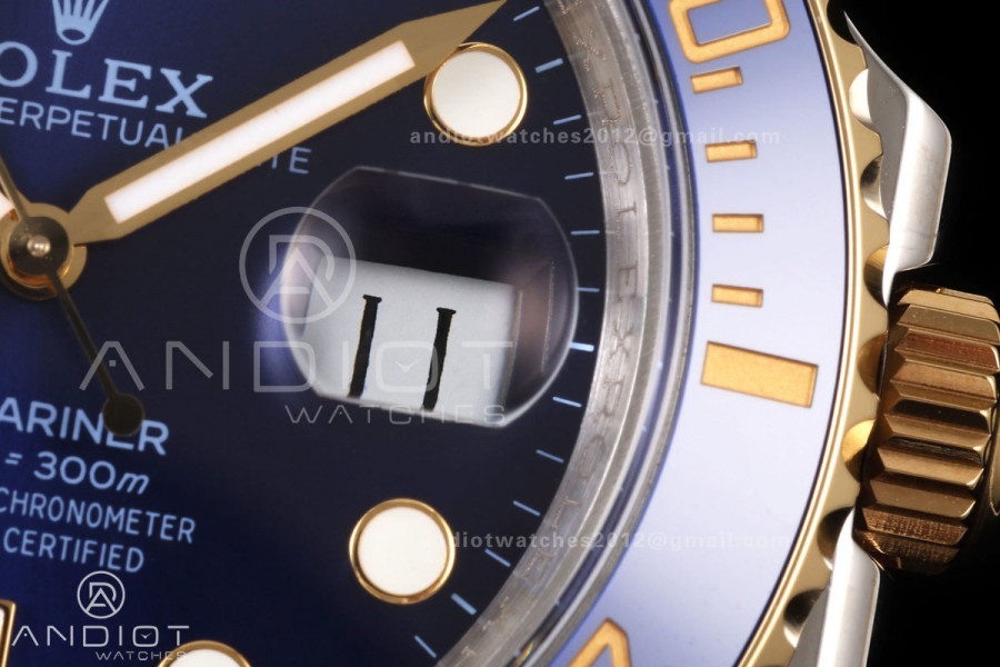 Submariner 41mm 126613 LB Blue Ceramic 904L Steel QF 1:1 Best Edition JH3235 Free Sprung