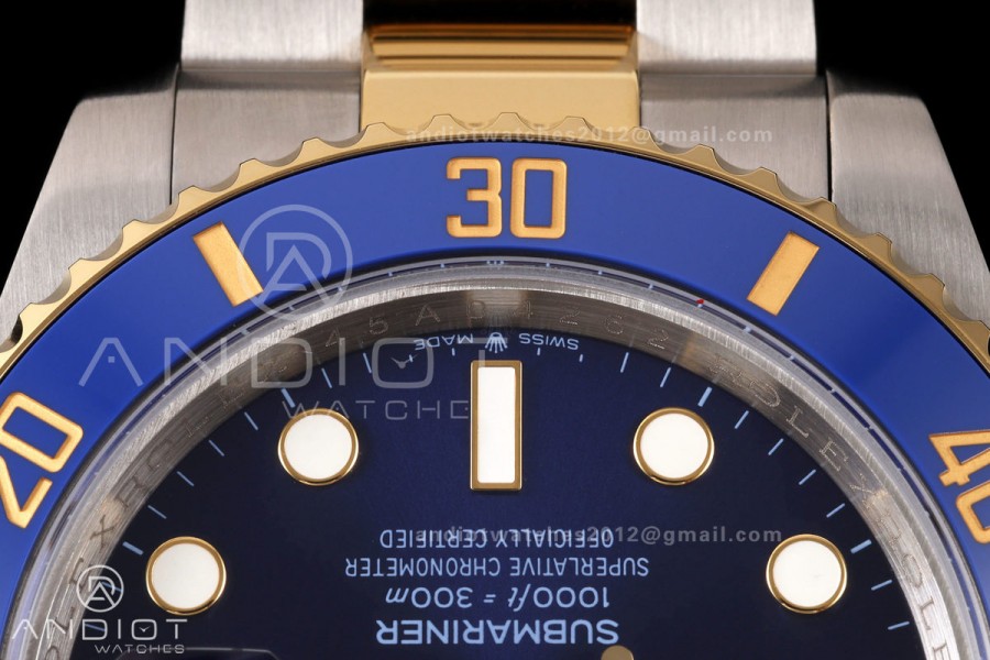 Submariner 41mm 126613 LB Blue Ceramic 904L Steel QF 1:1 Best Edition JH3235 Free Sprung
